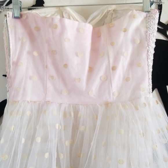 SOLD Vintage 1950s Prom Dress - Picture 6 of 8